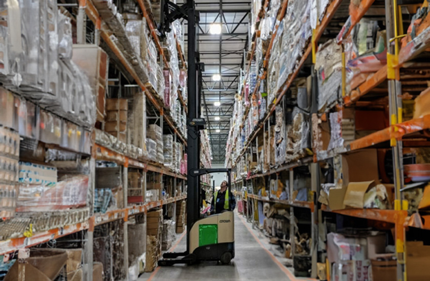 PEM fuel cell lift truck