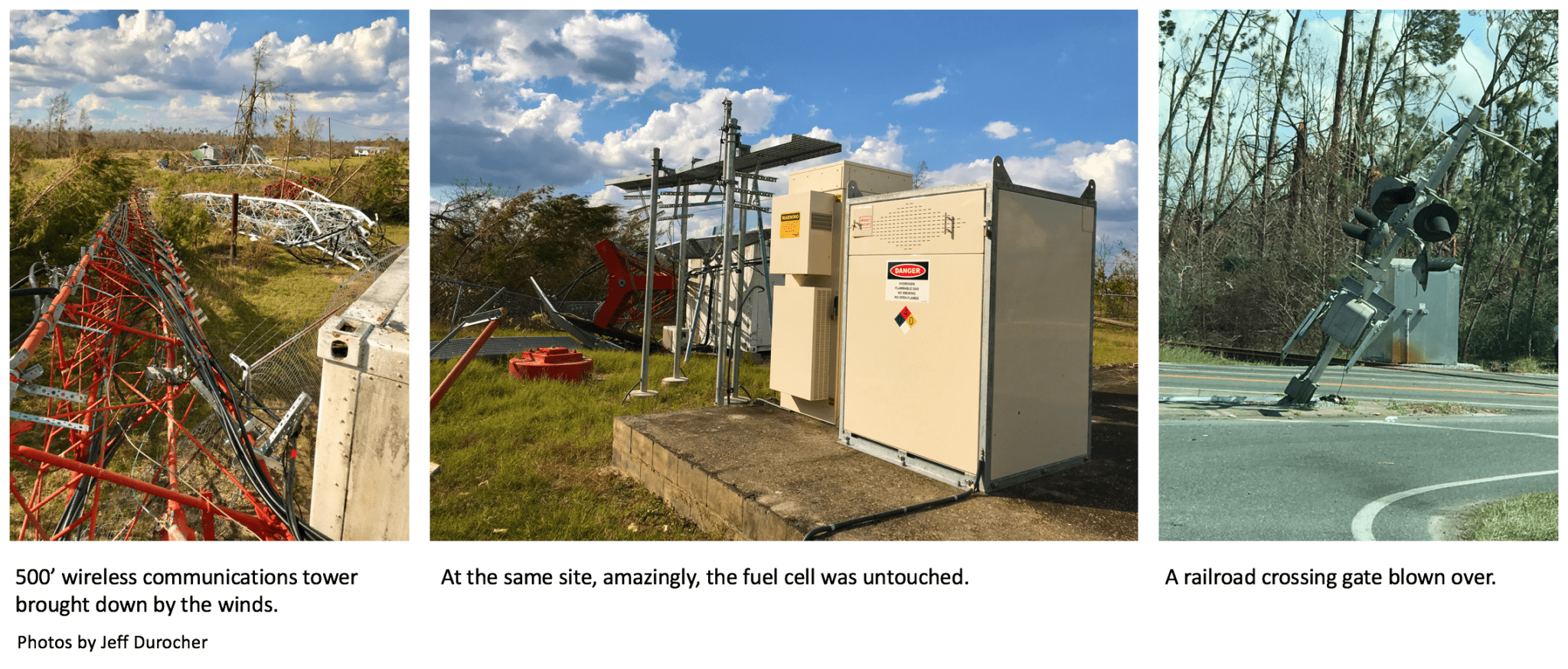 Hurricane Michael destruction